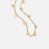 Colar Agatha com Gota Dourada