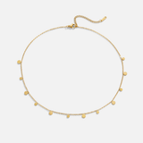 Colar Agatha com Gota Dourada