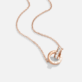 Colar Infinito Ouro Rosa