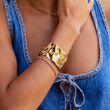 Pulseira Rígida em Ouro 18K