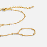 Pulseira Corrente de Mão Ouro 18K