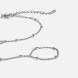 Pulseira Corrente de Mão em Prata