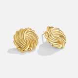 Brincos Espiral Ouro 18K