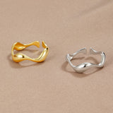 Anel Onda em Ouro 18K