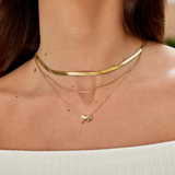 Colar em Camadas de Ouro 18K Layla