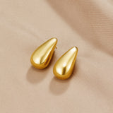 Brincos Pendentes Dakota Dourados em Gota