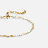Pulseira Corrente Ouro Leila