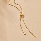 Lola Colar Lariat em Ouro 18K