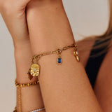Charm Cristal Azul Místico
