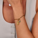 Pulseira Corrente Elo Charm Pia