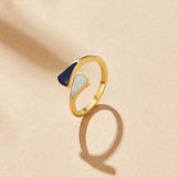 Anel Sonho Azul Safira