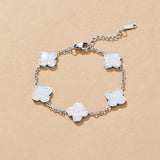 Pulseira Trevo Prata