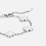Pulseira Trevo Prata