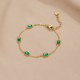 Pulseira Esmeralda Trinity