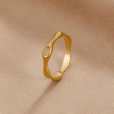 Anel Onda Ouro Amalfi