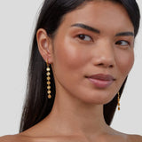 Brincos de Disco Dourado Amari 18K