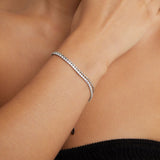 Pulseira Prata Cristal Arelia