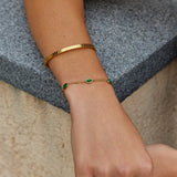Pulseira Pedra Verde Arizona