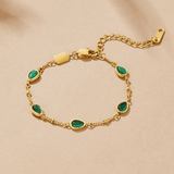 Pulseira Pedra Verde Arizona