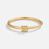 Anéis de Pedra de Nascimento em Ouro 18K