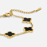 Pulseira Trevo Preto