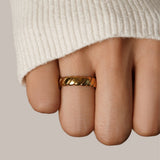 Calira Twisted Infinity Ring