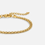 Pulseira Capri em Corrente de Ouro