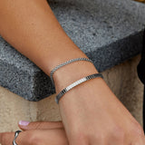 Pulseira Corrente Prata Capri