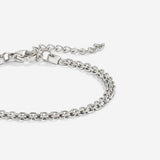 Pulseira Corrente Prata Capri