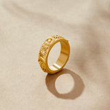 Anel Ouro Celestial
