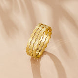 Bracelete Geométrico Celine em Ouro