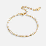 Pulseira Ténis Ouro Cordelia