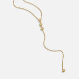 Colar Lariat Cristal Eve