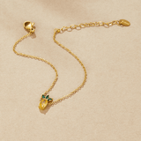 Pulseira com Ananás de Cristal