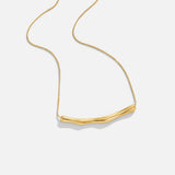 Colar Dourado de Bambu Deana