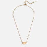Colar Pendente com Pedra Ember