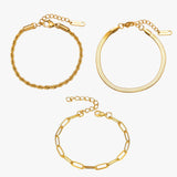 Conjunto de Pulseiras Essentials