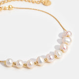 Pulseira Eva com Pérolas de Água Doce