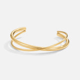 Pulseira Torcida Ouro Eva