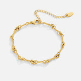 Pulseira Corrente Nó Figaro Ouro