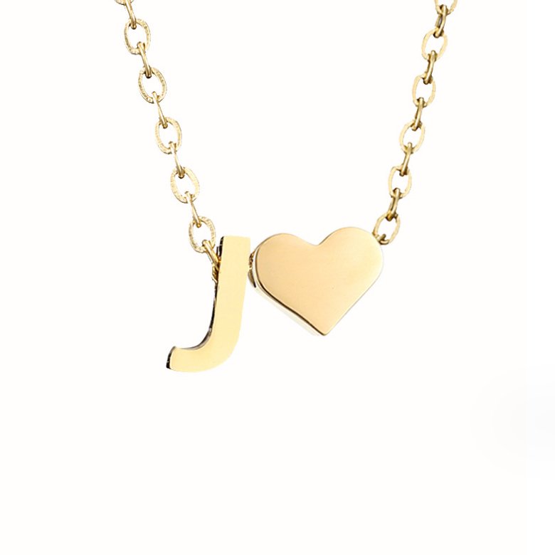 Colar Dourado Amor para Sempre & Letra