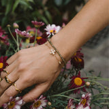Pulseira Cristal Trevo de Quatro Folhas