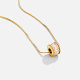 Colar Gigi em Cristal e Ouro 18K