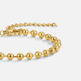 Pulseira de Contas Ouro Lulu
