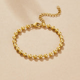 Pulseira de Contas Ouro Lulu