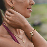 Bracelete Gota em Ouro