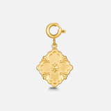 Charm Folha Trevo Dourado