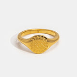 Anel Luna Dourado