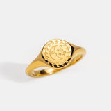 Anel Luna Dourado