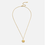 Colar Sol Dourado